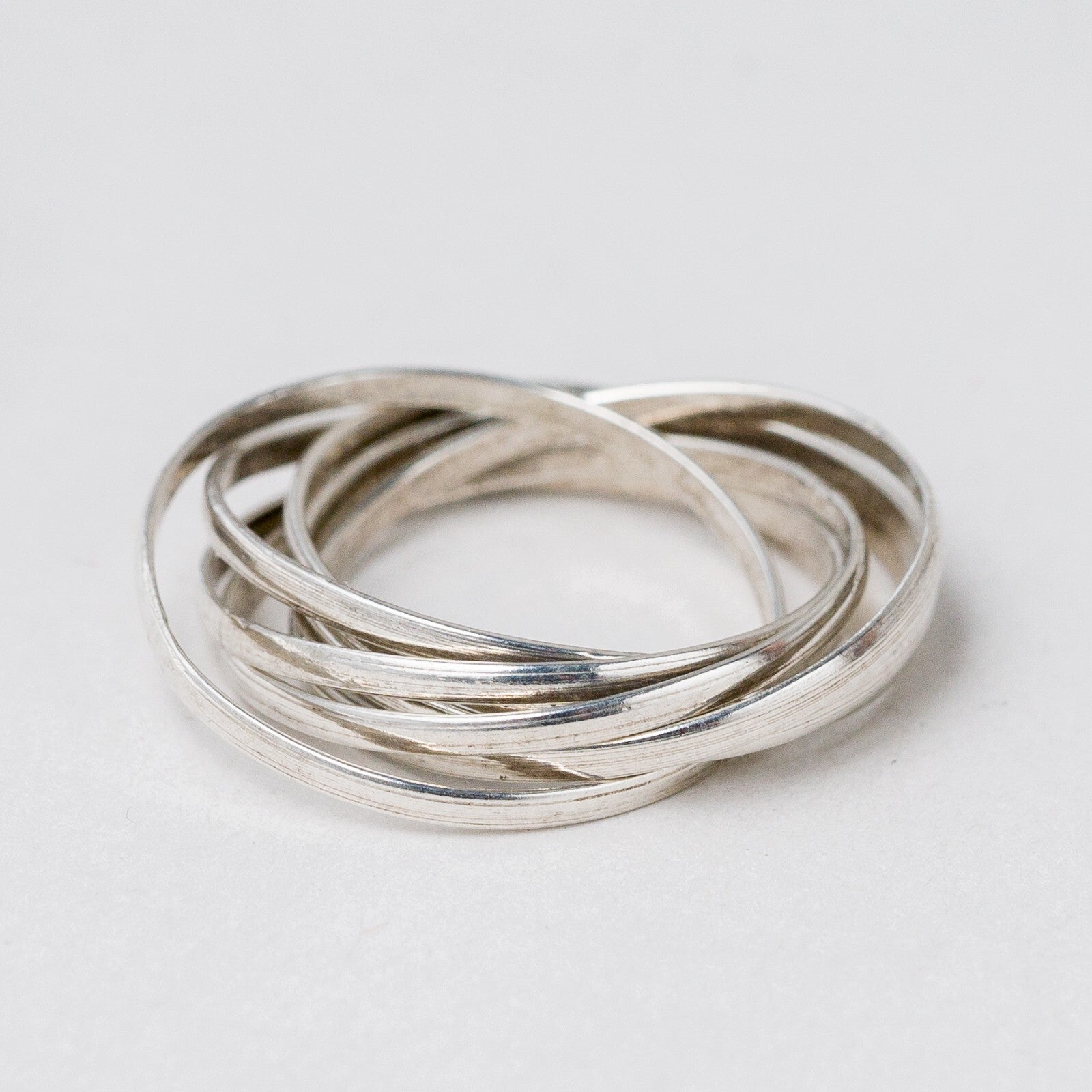 Ring Silber 7 tlg. Größe 52 (16,5 mm Ø) 2,85 g5