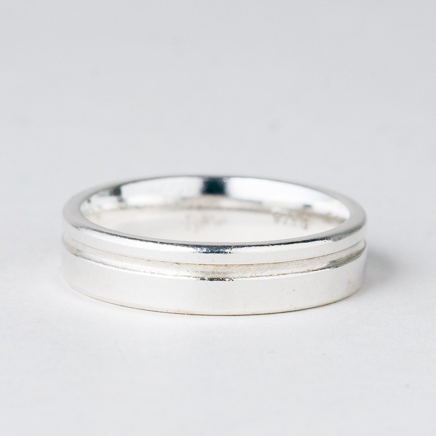 Silber Ring 925 Größe 56 (17,8 mm Ø) 4,71 g3