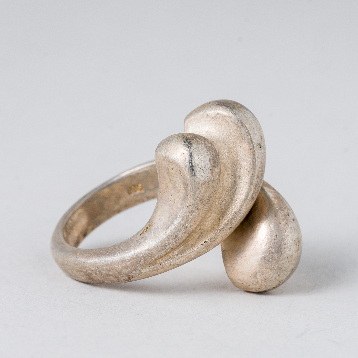 Ring 835er Silber 14,03 g Größe flexibel1
