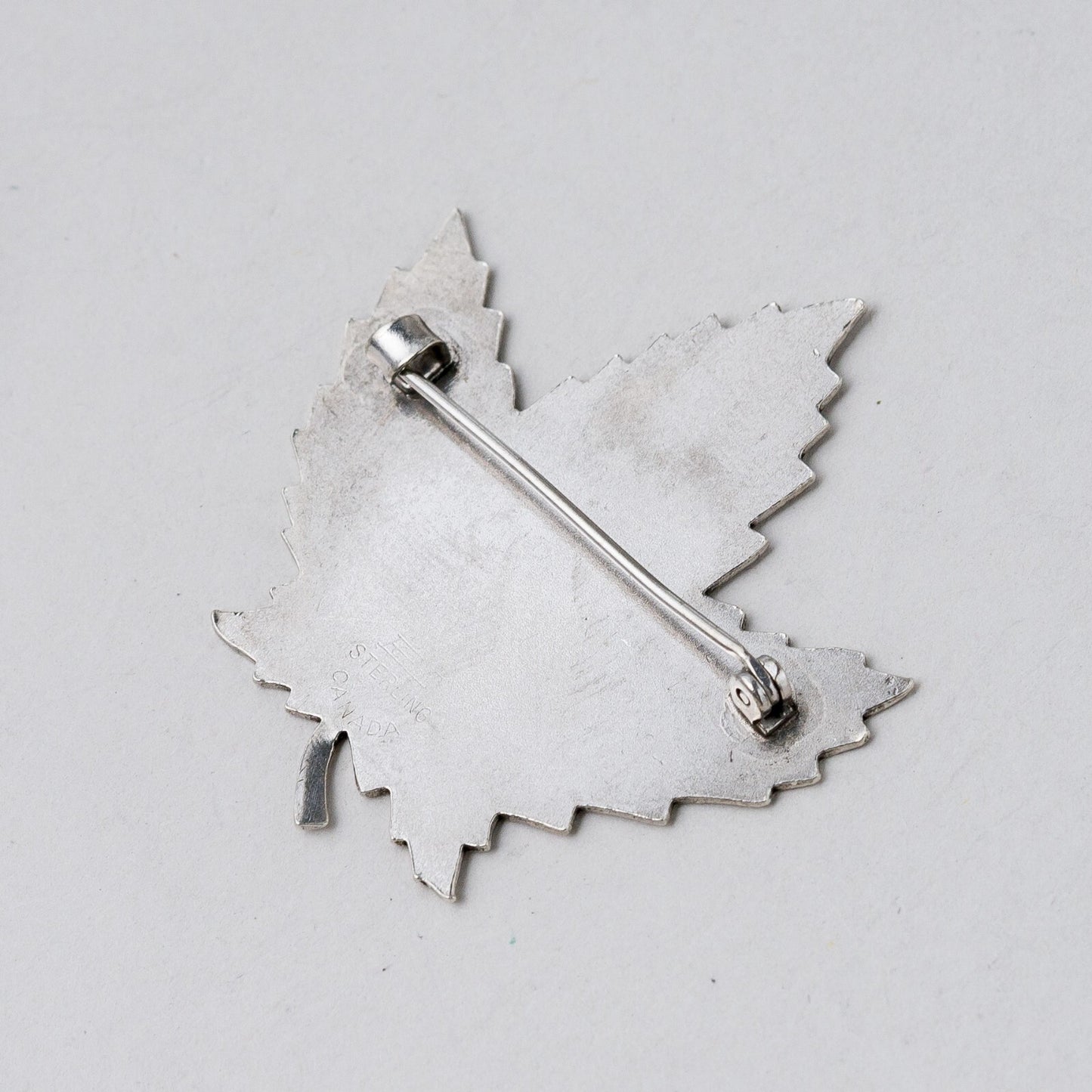 Brosche 925 Silber Ahornblatt Canada 3,6 cm 5,9 g1