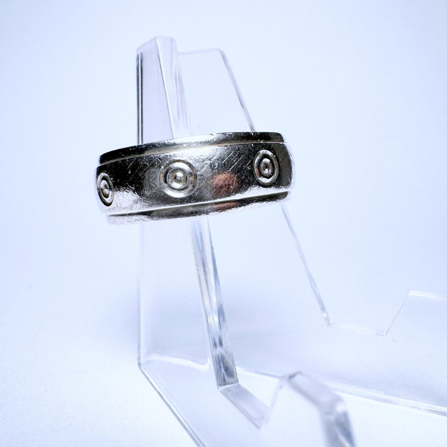 Ring 925er Silber Größe 58 genietet 4,98g5