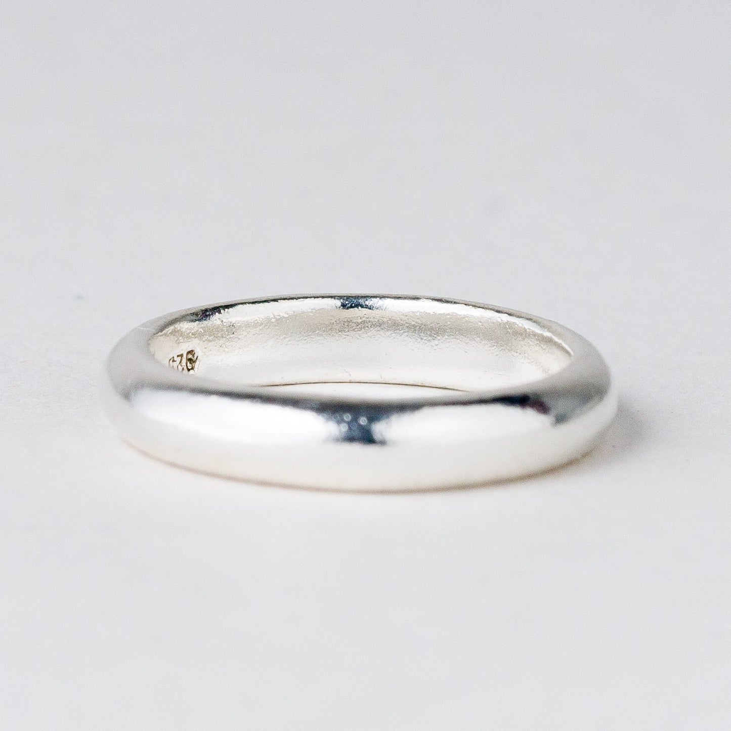 Silber Ring 925 Größe 56 (17,8 mm Ø) 4,44 g3