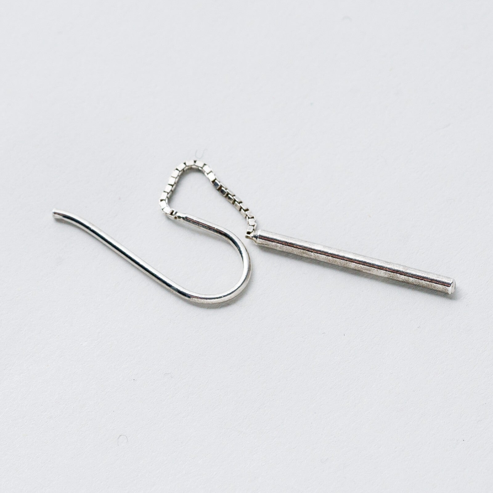 Einzelner Ohrring Hängeohrring Silber 0,73 g5