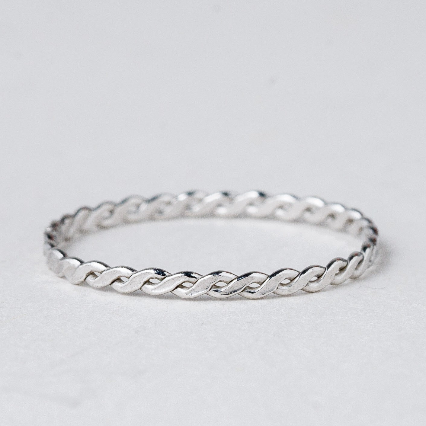 Silber Ring 835 Größe 52 (16,5 mm Ø) 0,32 g2