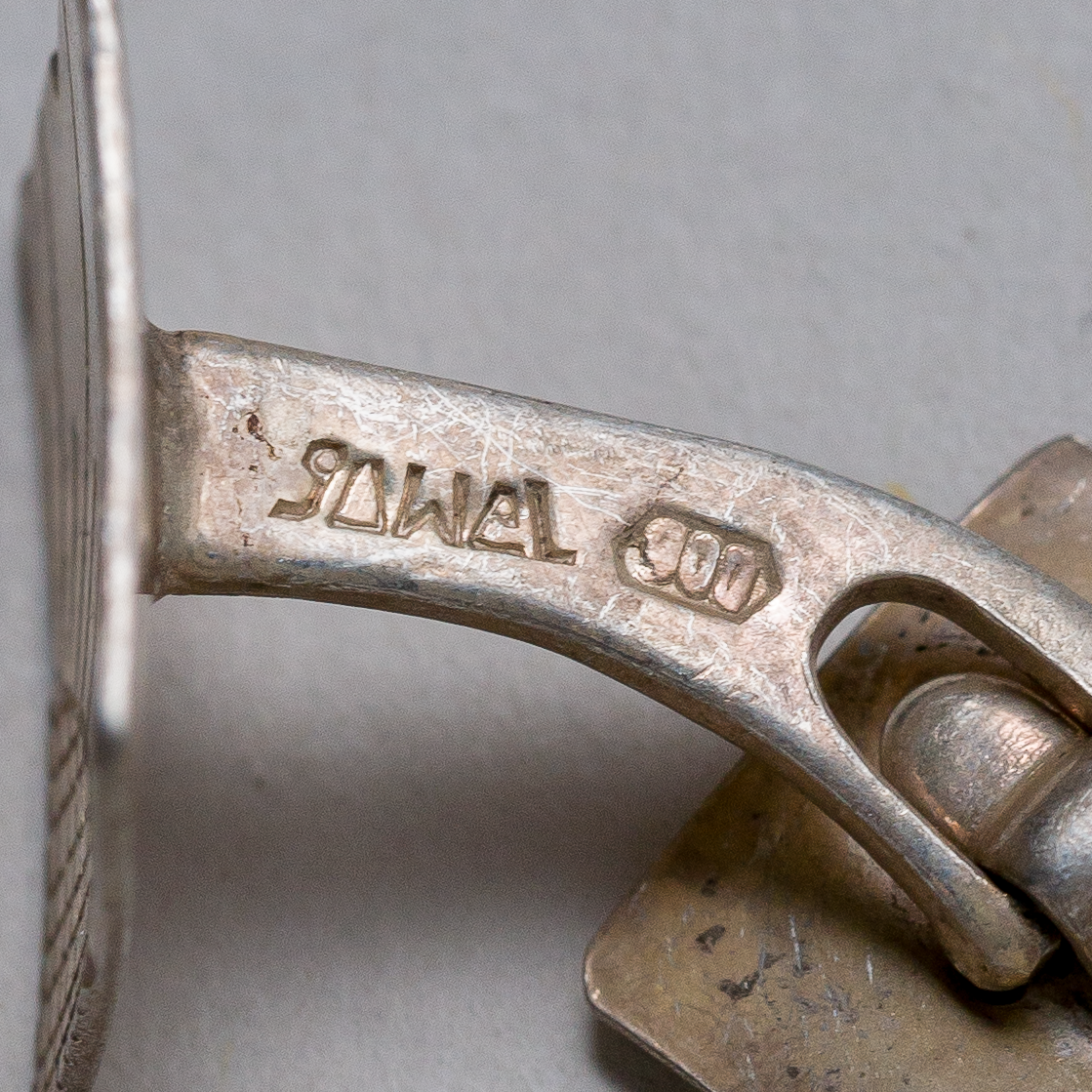 Manschettenknöpfe 900er Silber 5,51 g2