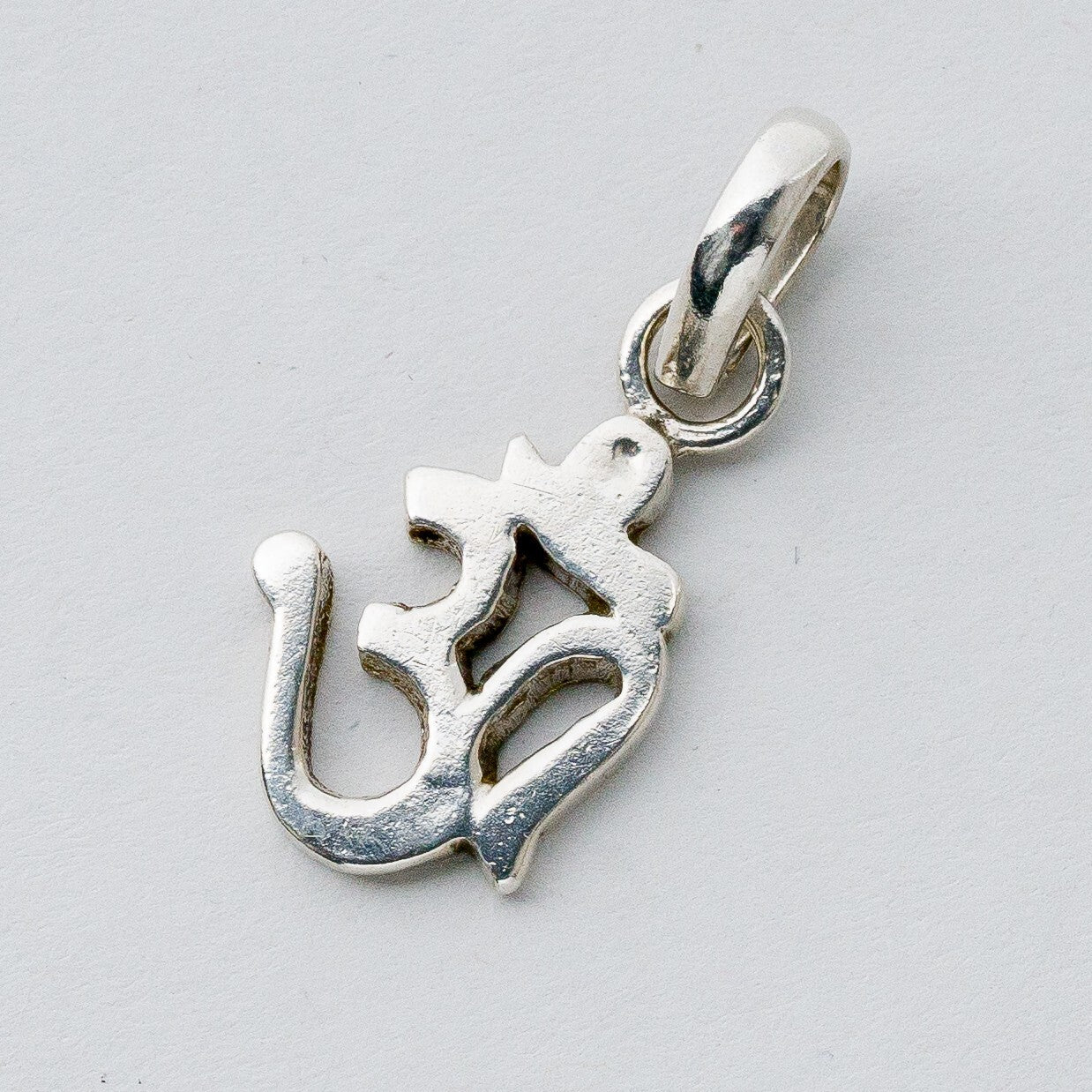 Silber Anhänger Kettenanhänger 925 Om Symbol 3,03 g0