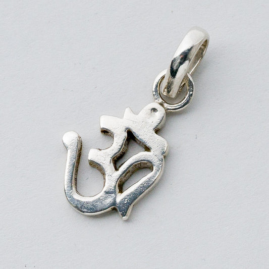 Silber Anhänger Kettenanhänger 925 Om Symbol 3,03 g0