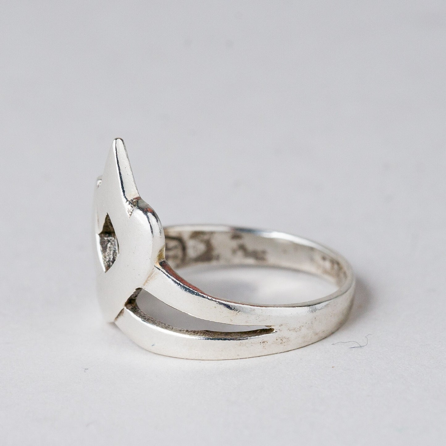 Silber Ring 925 Größe 53 (16,8 mm Ø) 2,43 g1