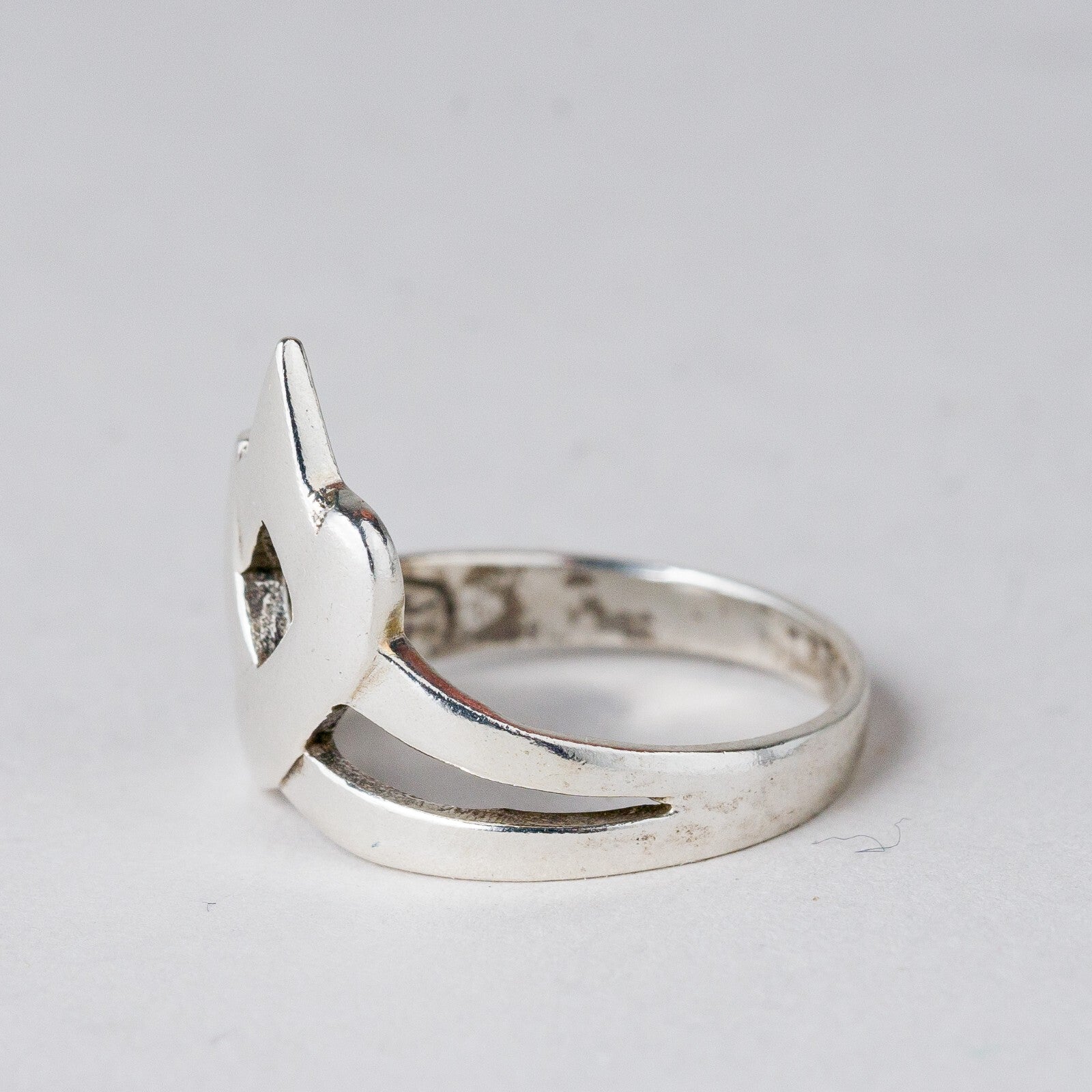 Silber Ring 925 Größe 53 (16,8 mm Ø) 2,43 g1