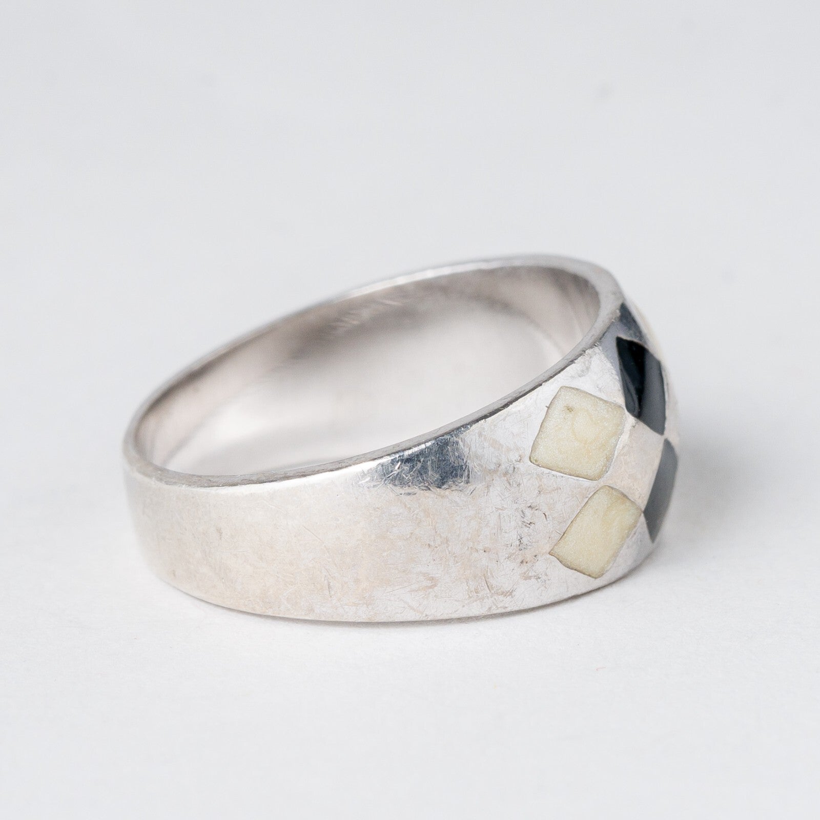 Silber Ring 925 Größe 57 (18,1 mm Ø) 5,68 g2