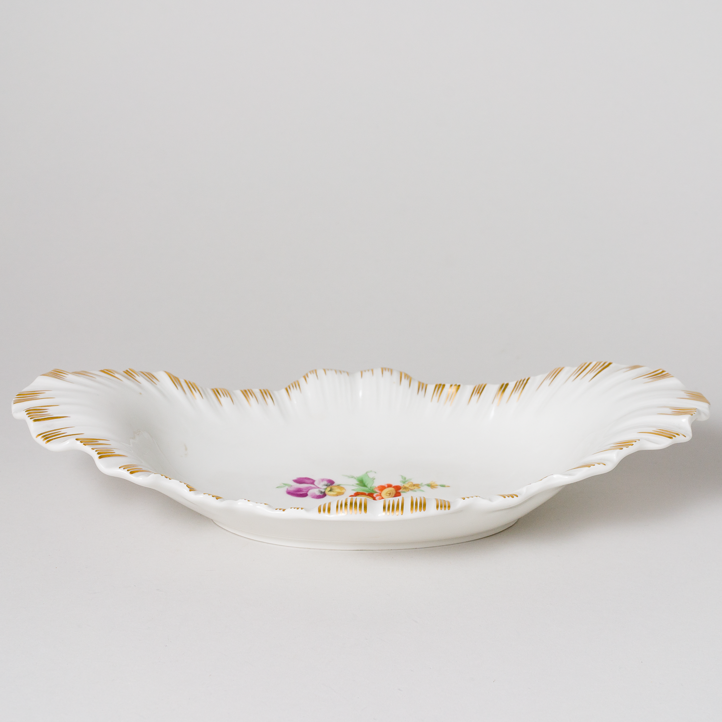 KPM Schale oval Blumen 28 cm 1. Wahl3