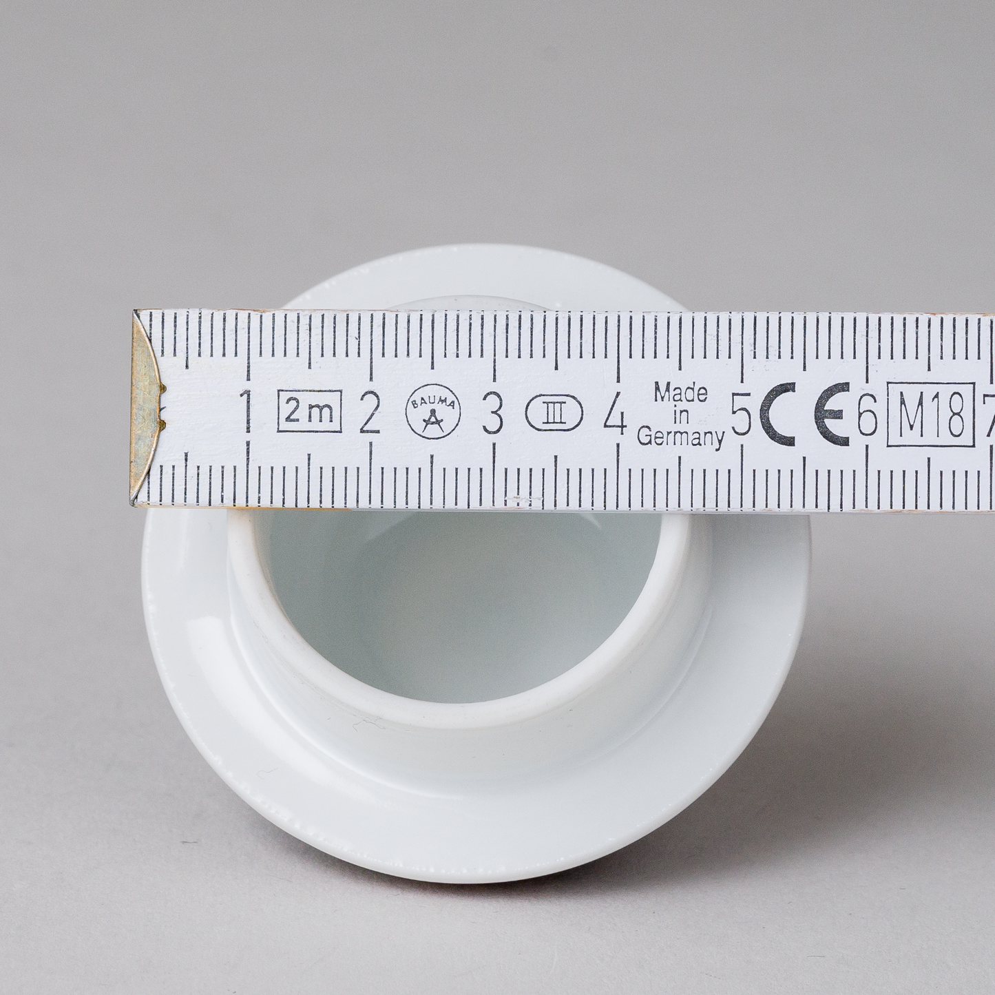 1 x Porzellan Deckel Schwarz Purpur 6 cm7