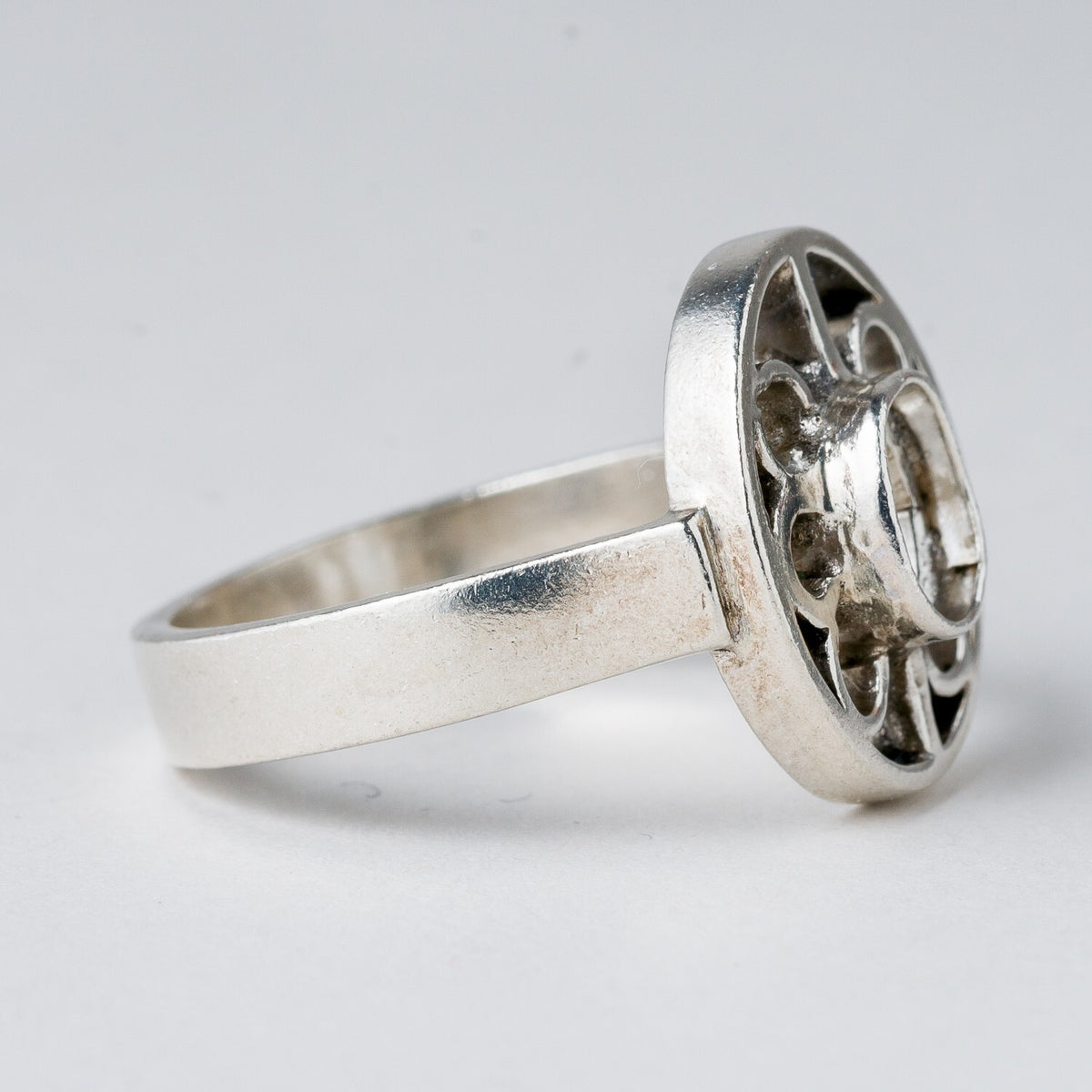 Silber Ring 925 Ohne Stein Größe 58 (18,4 mm Ø) 5,41 g2