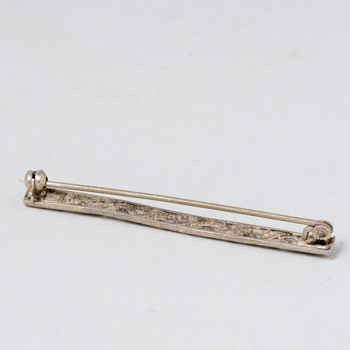 Brosche Silber 2,22 g 5 cm1