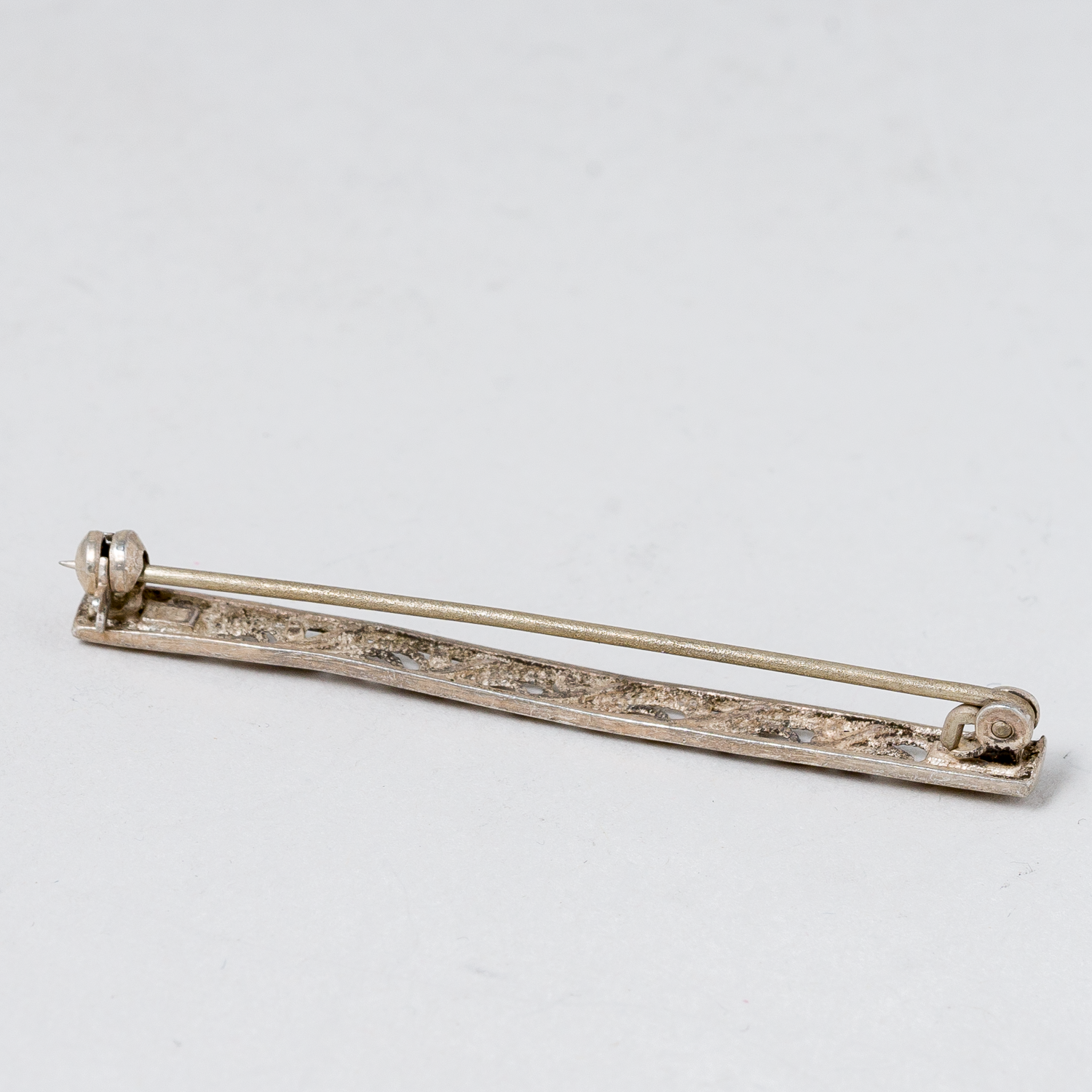 Brosche Silber 2,22 g 5 cm1