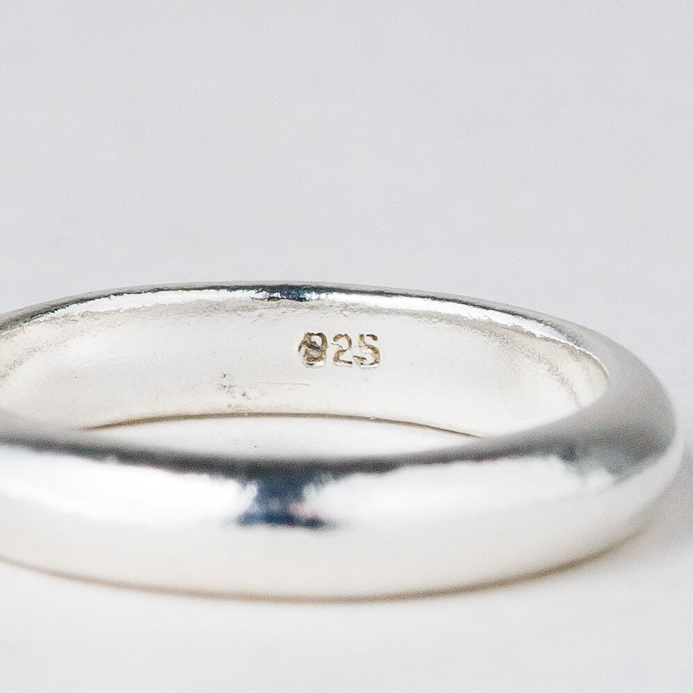 Silber Ring 925 Größe 56 (17,8 mm Ø) 4,44 g6