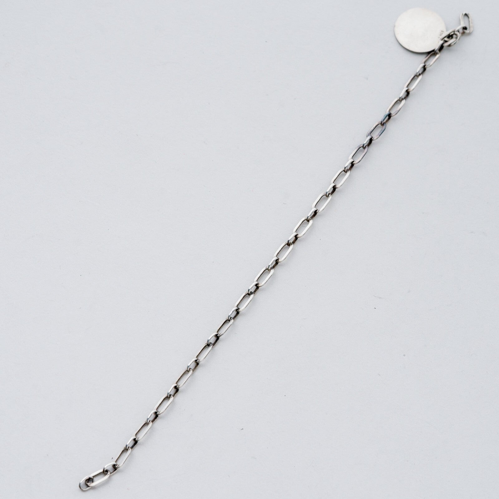 Silber Armband 18 cm 830 Anhänger 3,5 g2