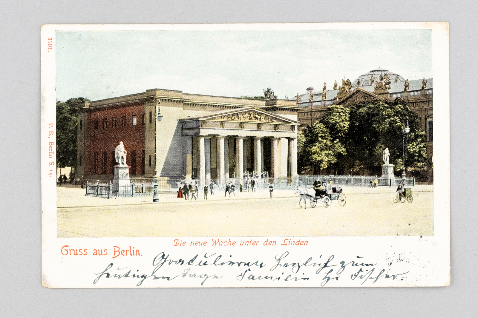 Ansichtskarte Gruss aus Berlin Neue Wach 19020
