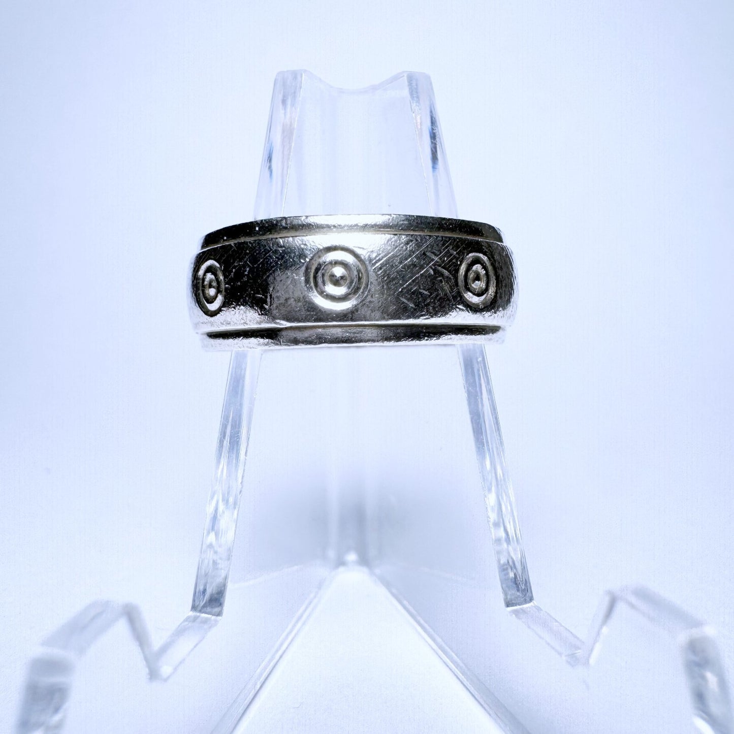 Ring 925er Silber Größe 58 genietet 4,98g0