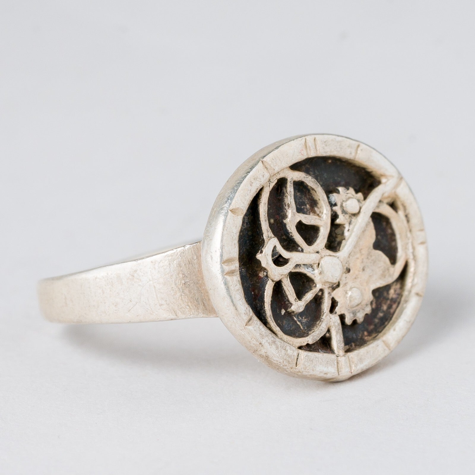 Silber Ring 925 Größe 62 (19,7 mm Ø) 5,32 g1