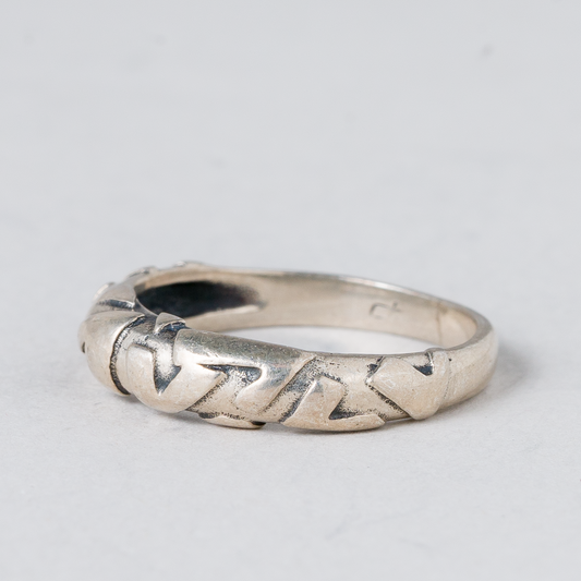 Ring Silber 2,24 g Größe 49 (15,6 mm Ø)0