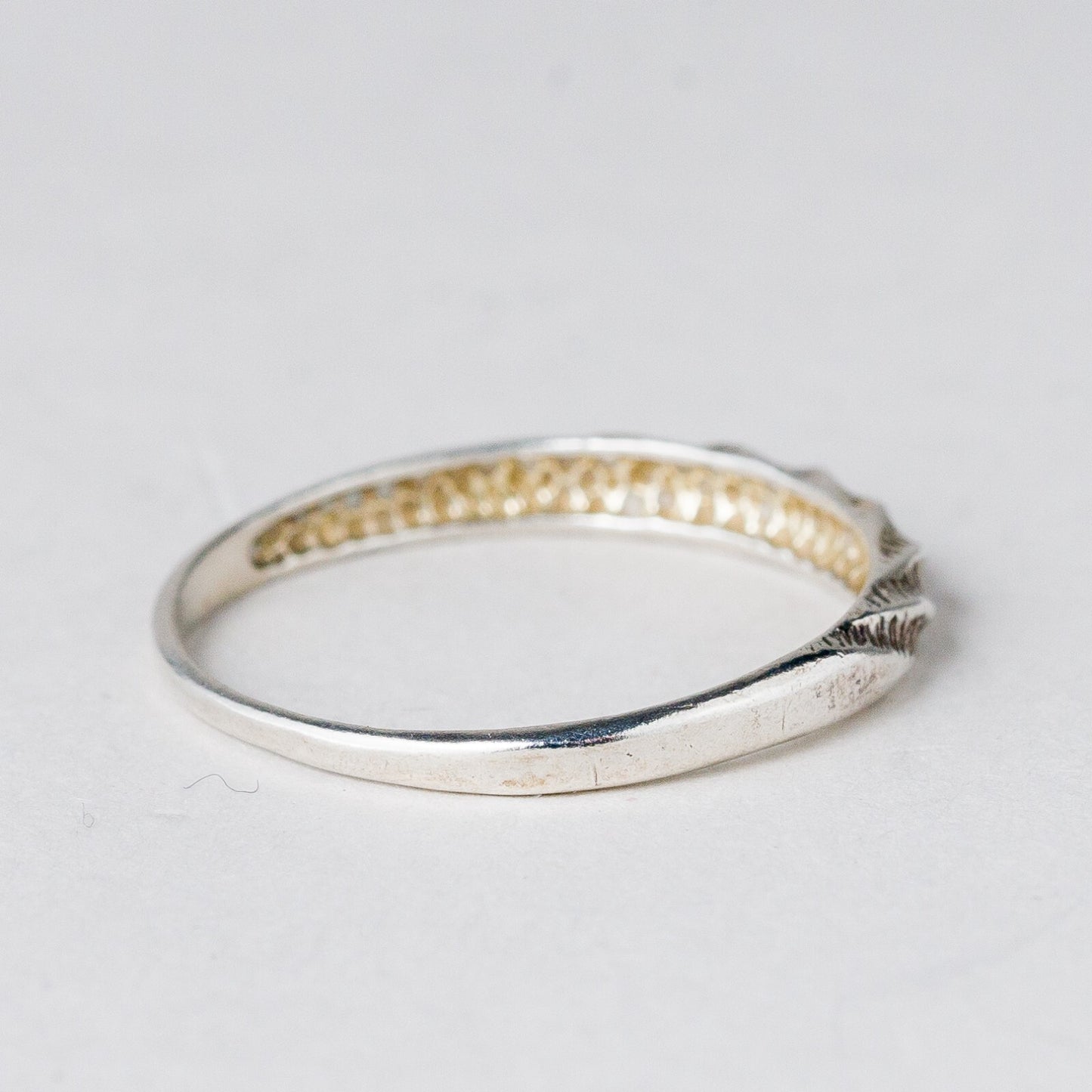 Silber Ring 835 Größe 56 (17,8 mm Ø) 1,06 g3
