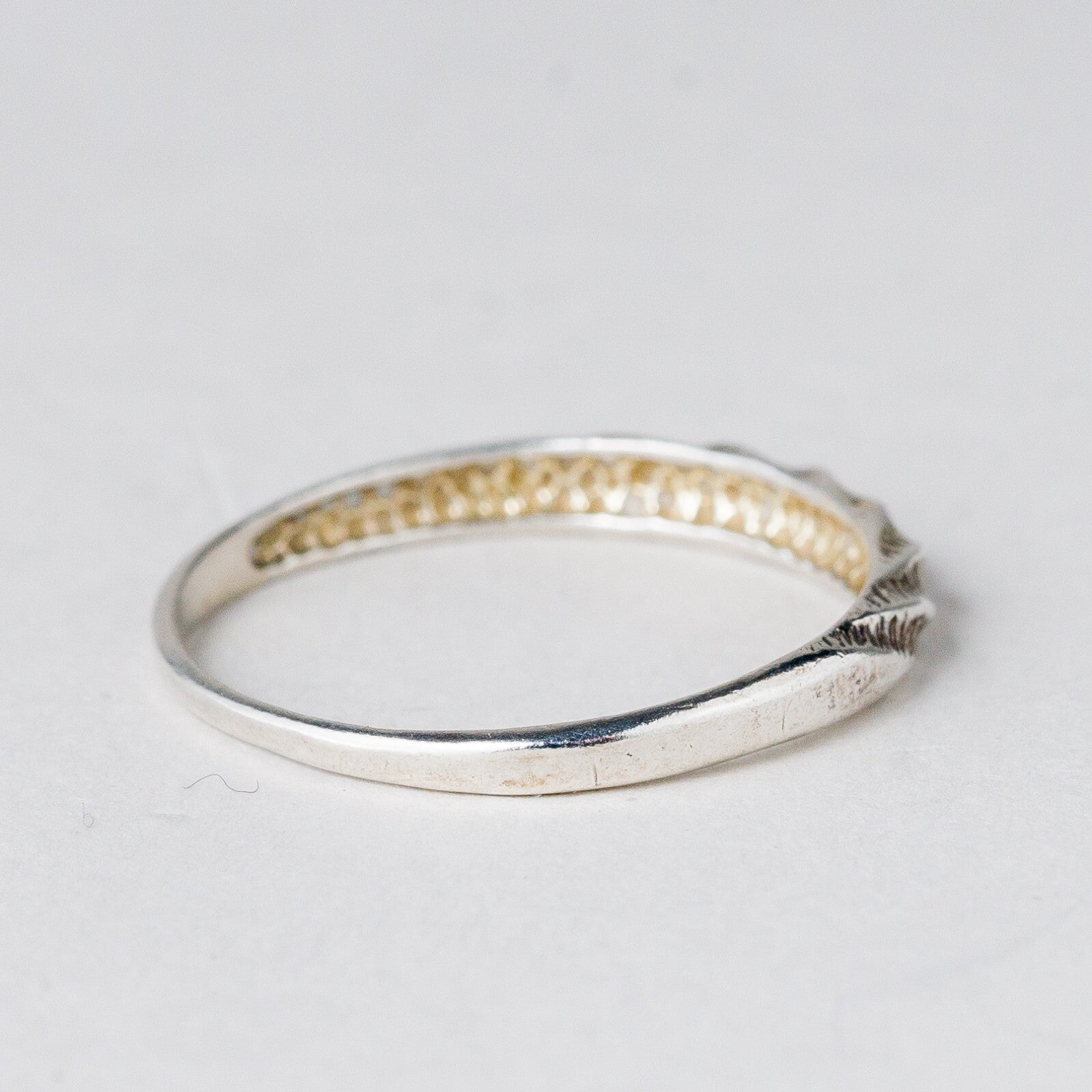 Silber Ring 835 Größe 56 (17,8 mm Ø) 1,06 g3