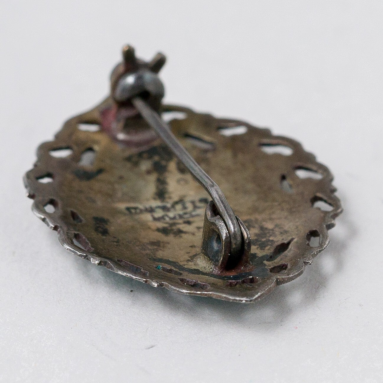 Silber Brosche 925 3 cm 3,36 g4