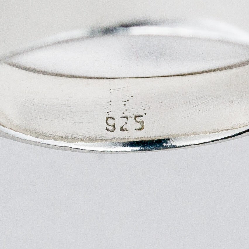 Silber Ring 925 Größe 54 (17,2 mm Ø) 2,38 g6