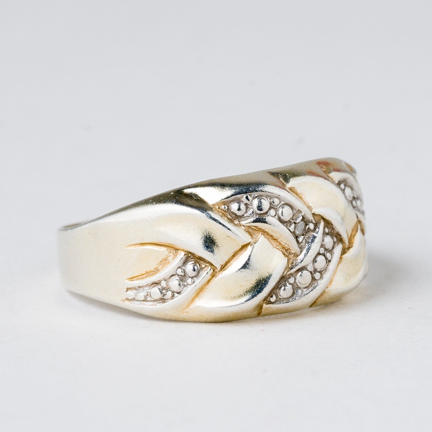 Silber Ring 925 Größe 56 (17,8 mm Ø) 1,56 g1