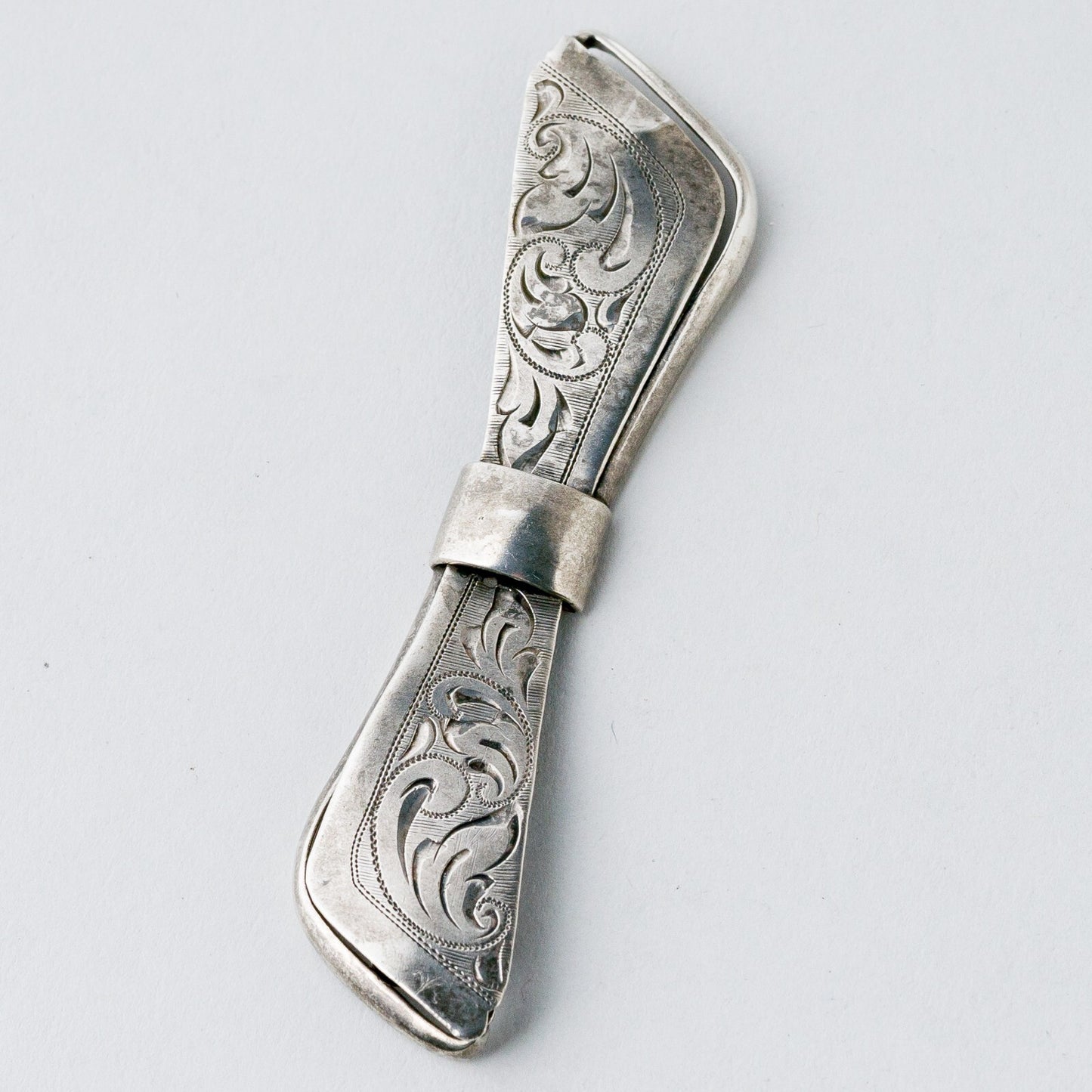 Silber Brosche Spange 835 Schleife 7,07 g1