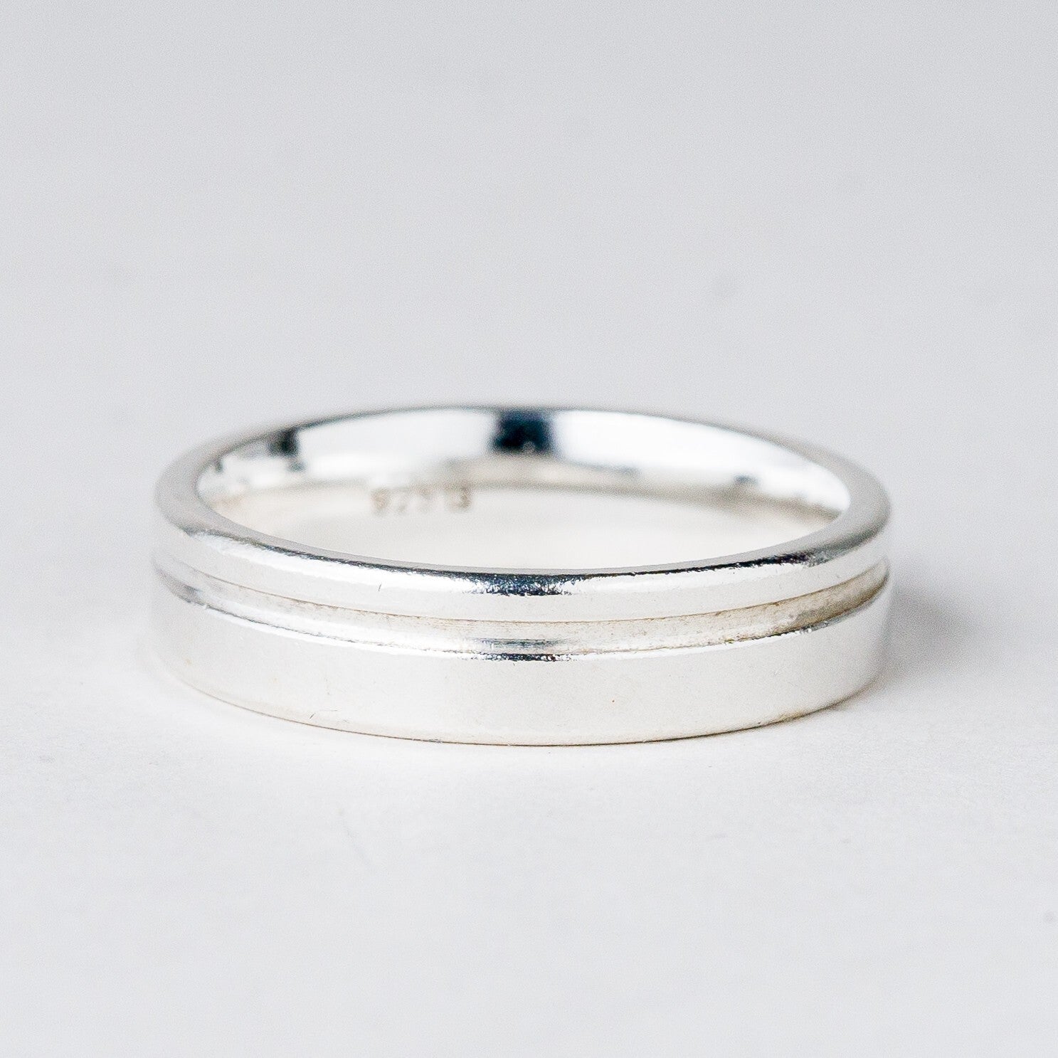 Silber Ring 925 Größe 56 (17,8 mm Ø) 4,71 g2