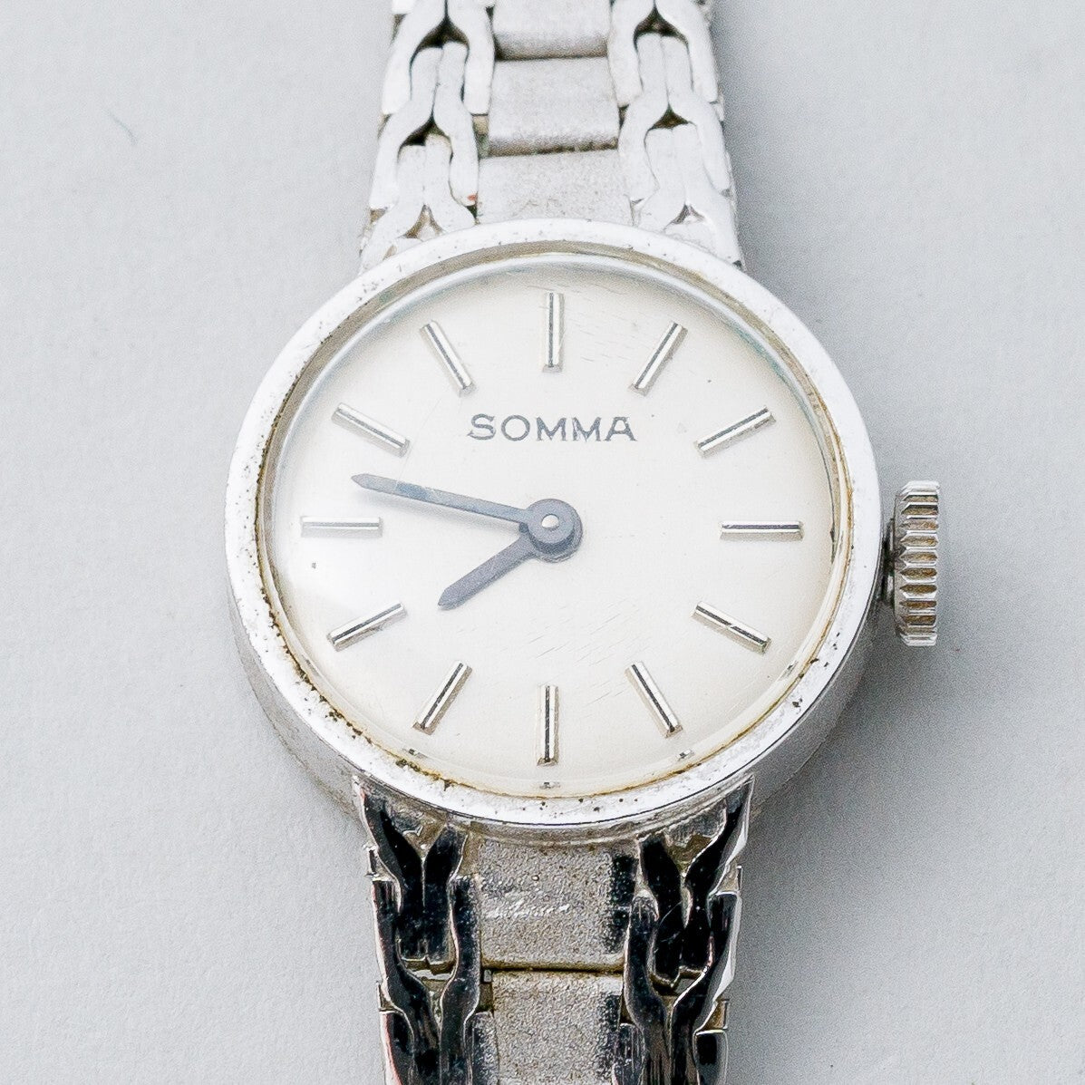 Somma Silber Armbanduhr 16-16,5 cm 835 21,65 g0