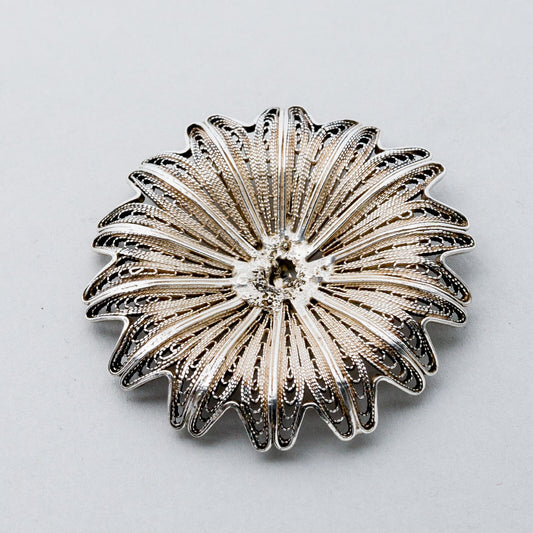 Silber Anhänger Kettenanhänger 800 Floral Filigran 5,84 g0
