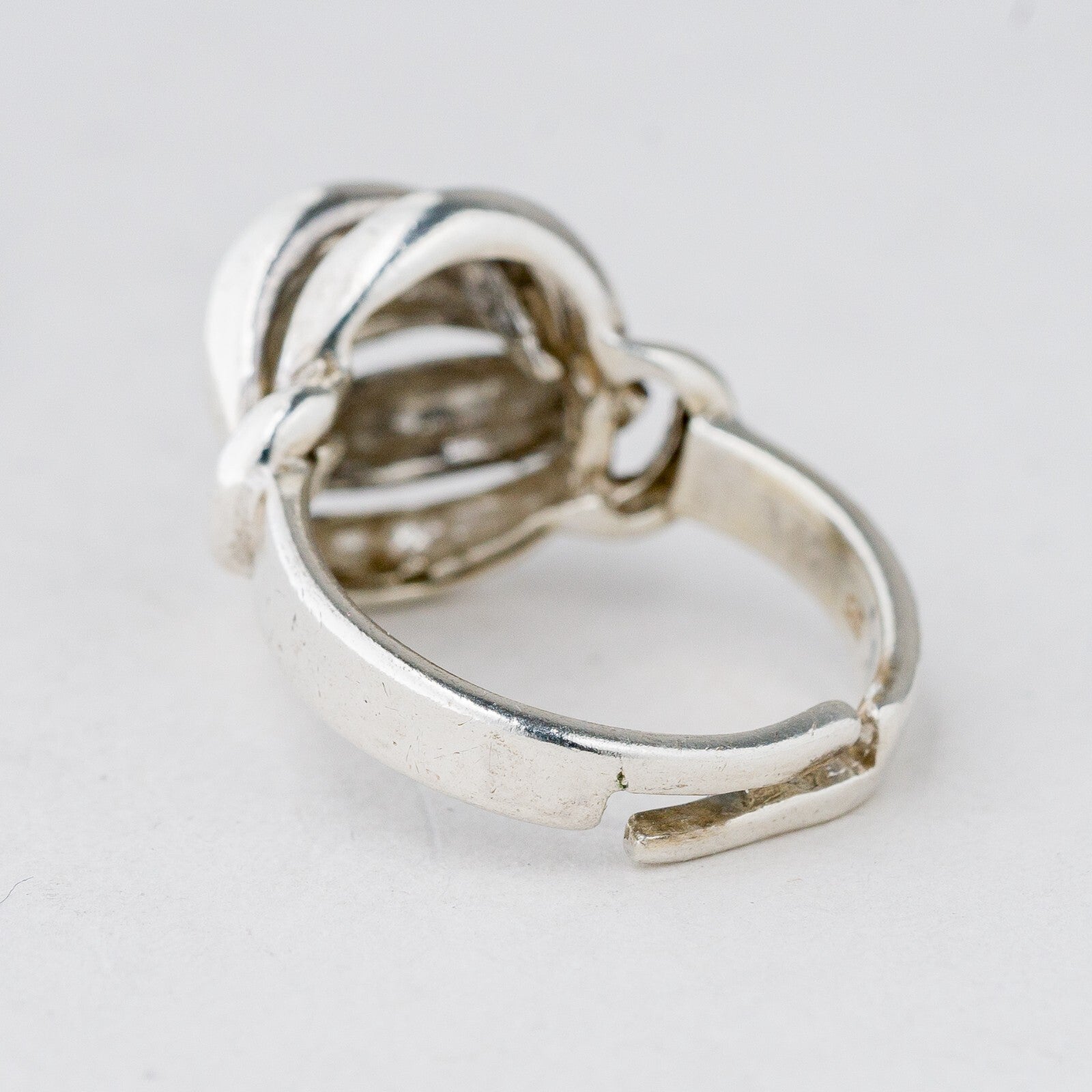 Ring 835 Silber Knoten Größe flexibel ca. 54 4,87 g2