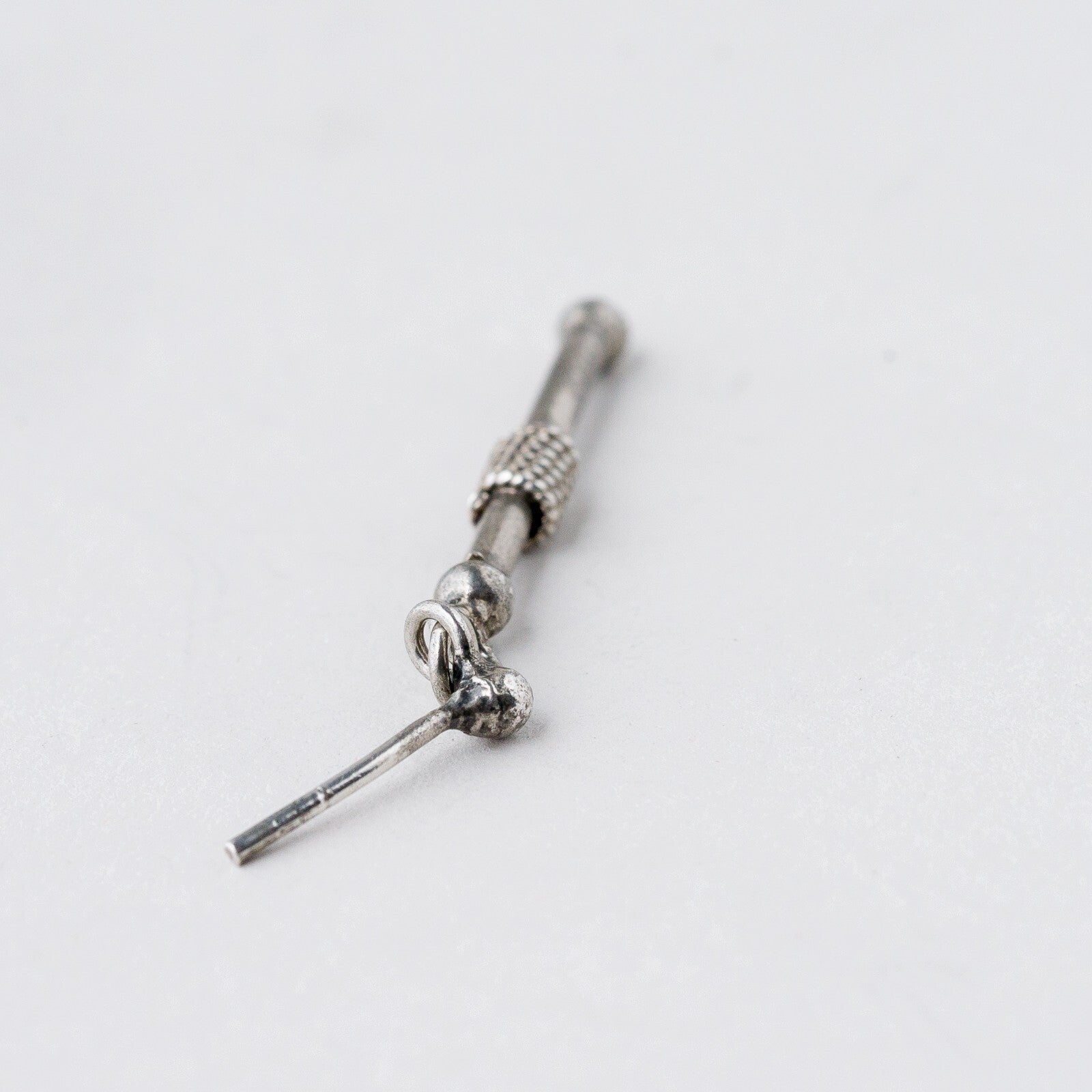 Einzelner Ohrring Hängeohrring Silber 1,19 g5