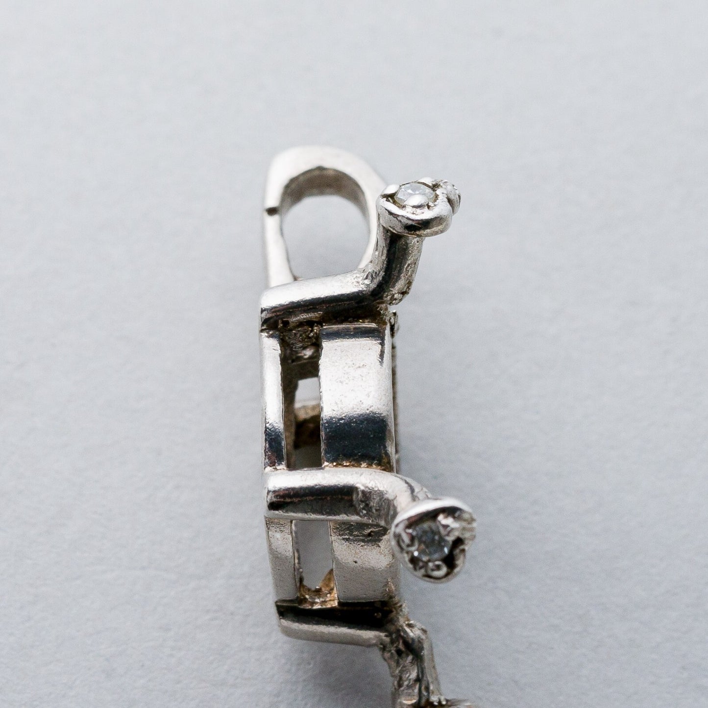 Silber Anhänger Kettenanhänger 925 Ohne Zentralstein 2,96 g9