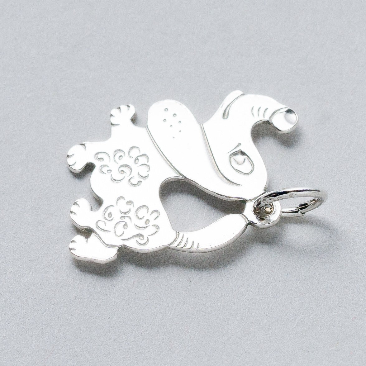 Anhänger 830 Silber Hund 2 cm 0,9 g1