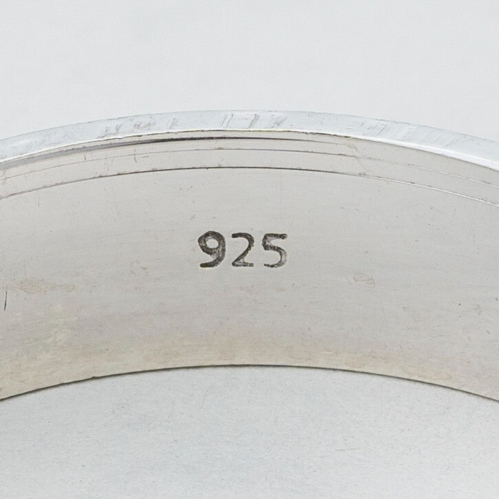 Silberring  925er Silber 4,25 g Größe 68 (21,6 mm Ø)3