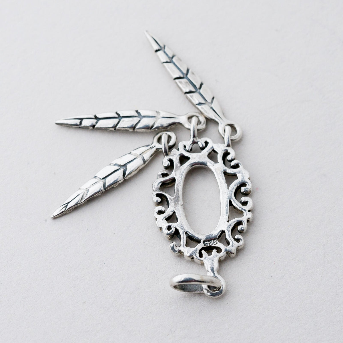 Anhänger Silber 925 Traumfänger 4,6 cm 3,23 g4