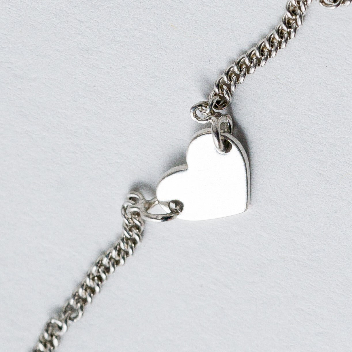 Armband Silber 835 Herzen 18 cm 2,41 g2