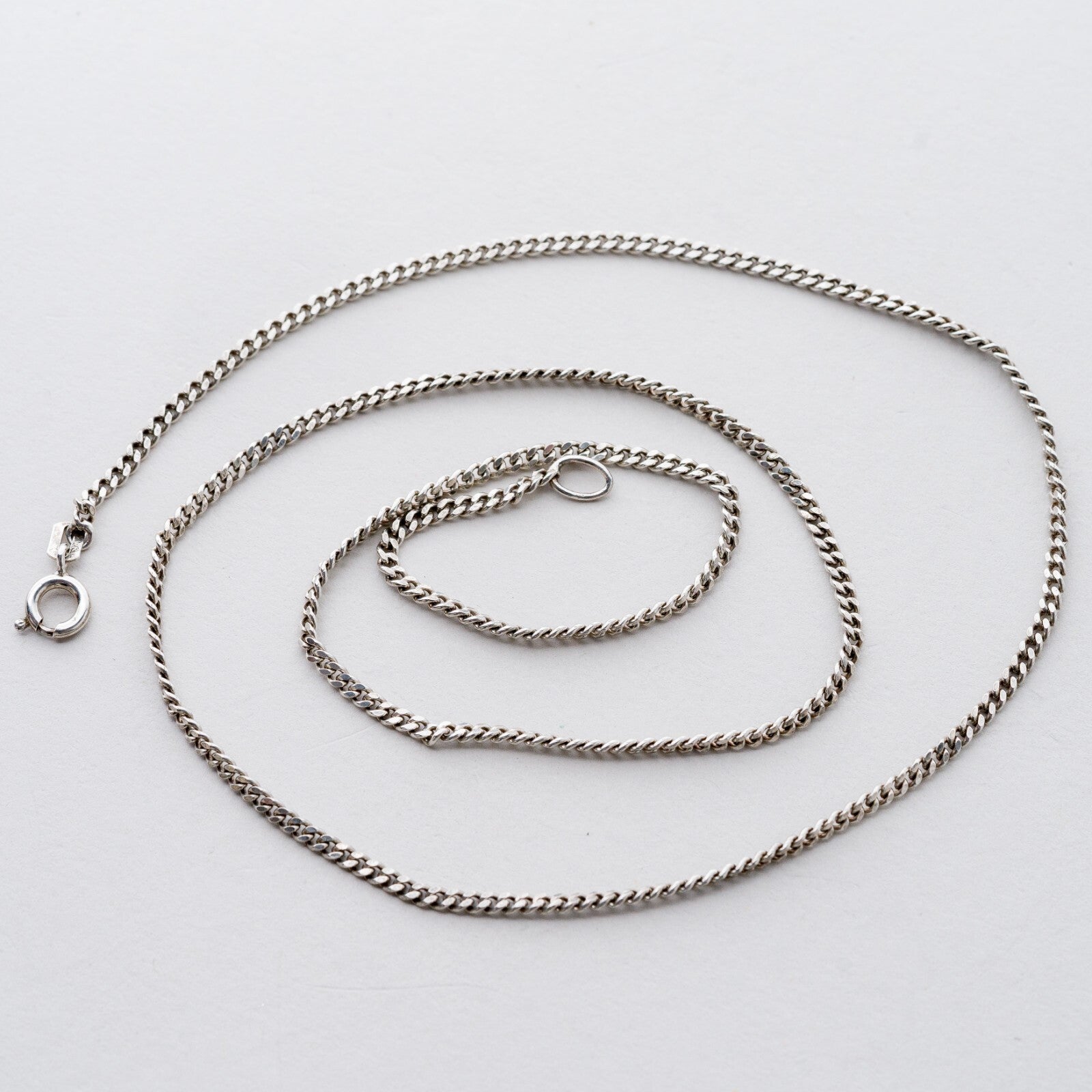 Halskette Panzerkette Silber 2 mm 50 cm 5,35 g7