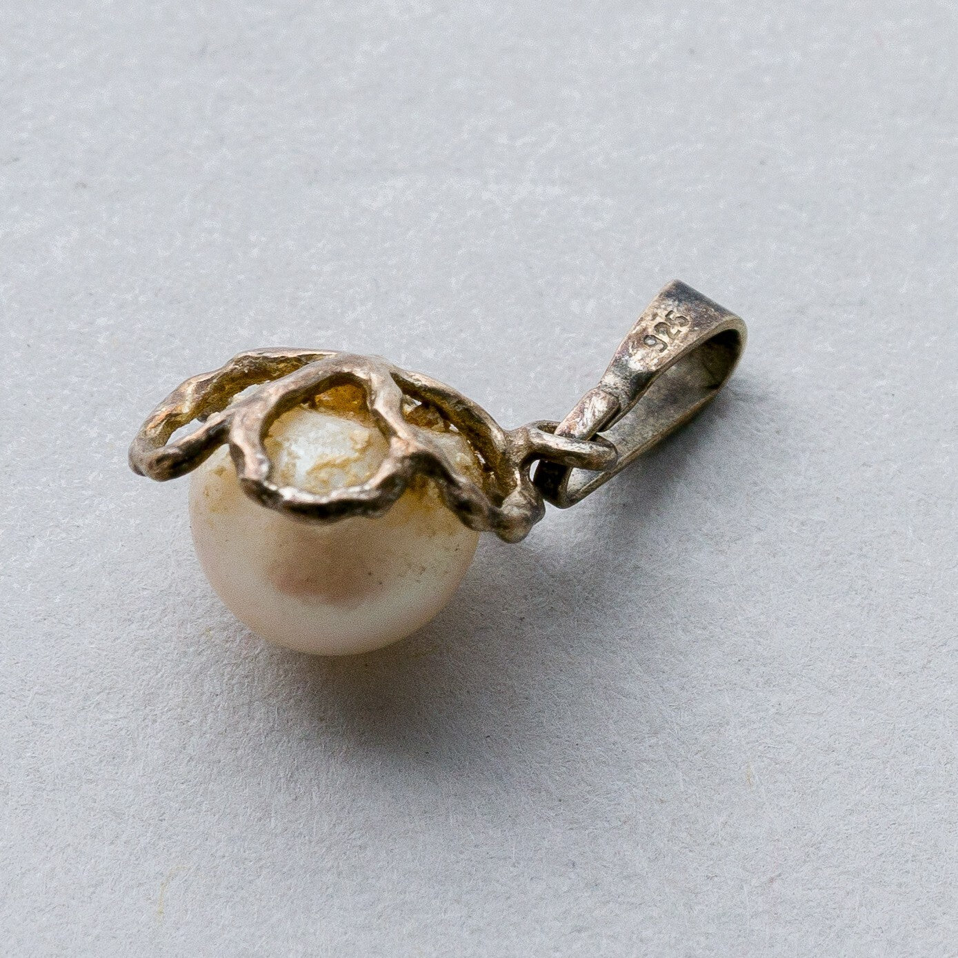 Silber Anhänger Kettenanhänger 925 Perle 0,78 g8