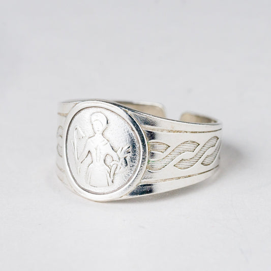 Silber Ring 830 Größe flexibel ca. 56 2,83 g0