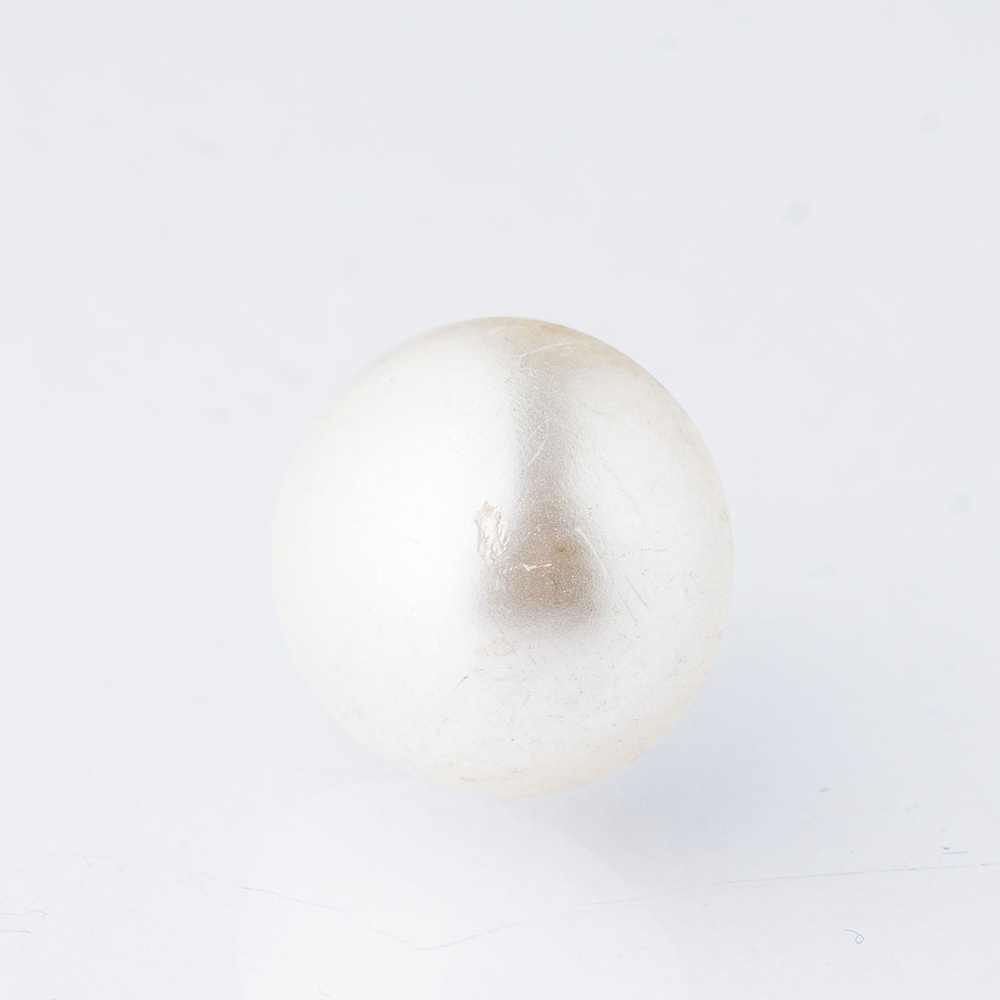 Einzelner Ohrring Ohrstecker Perle Silber 0,48 g0