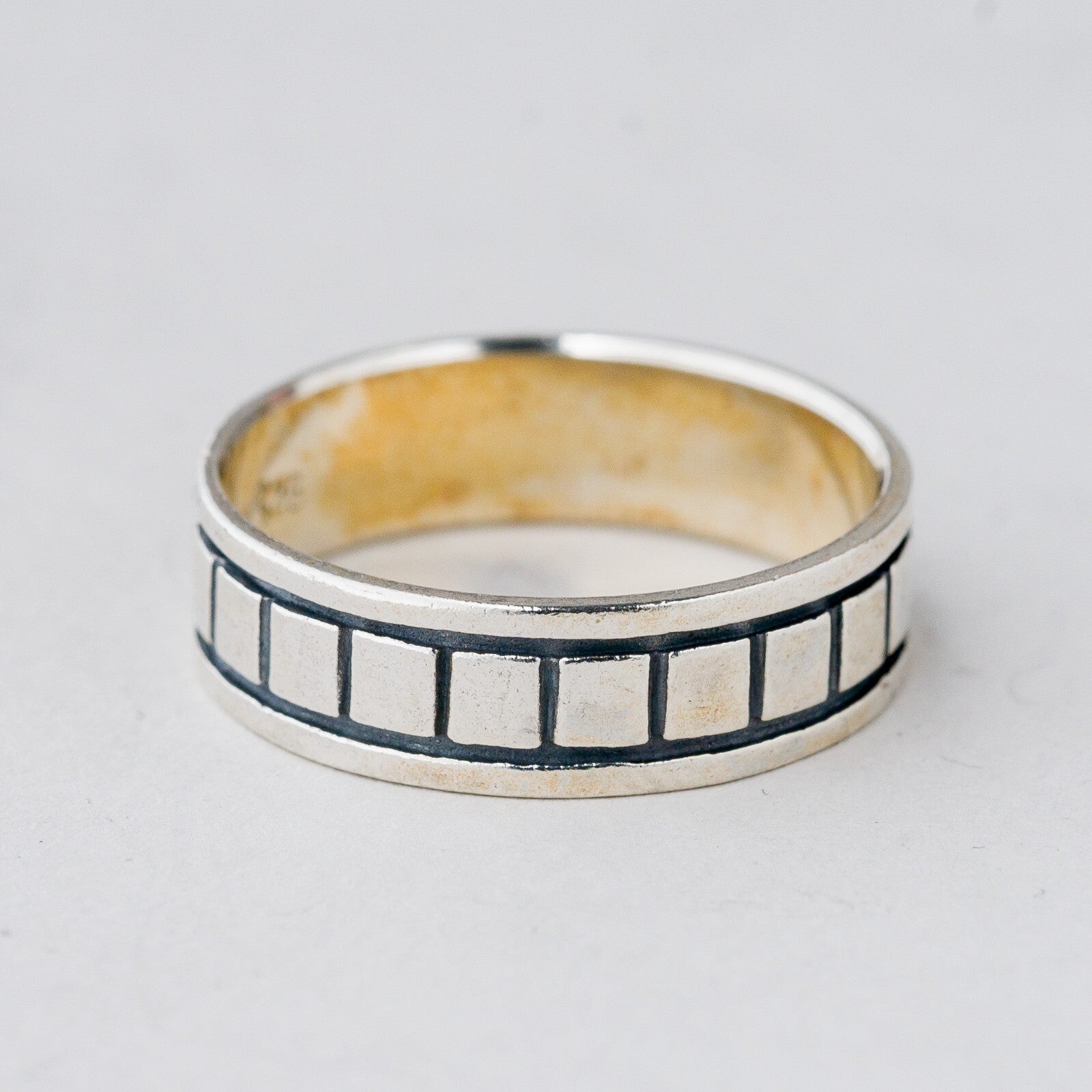 Ring 925 Silber Größe 64 (20,3 mm Ø) 4,5 g0