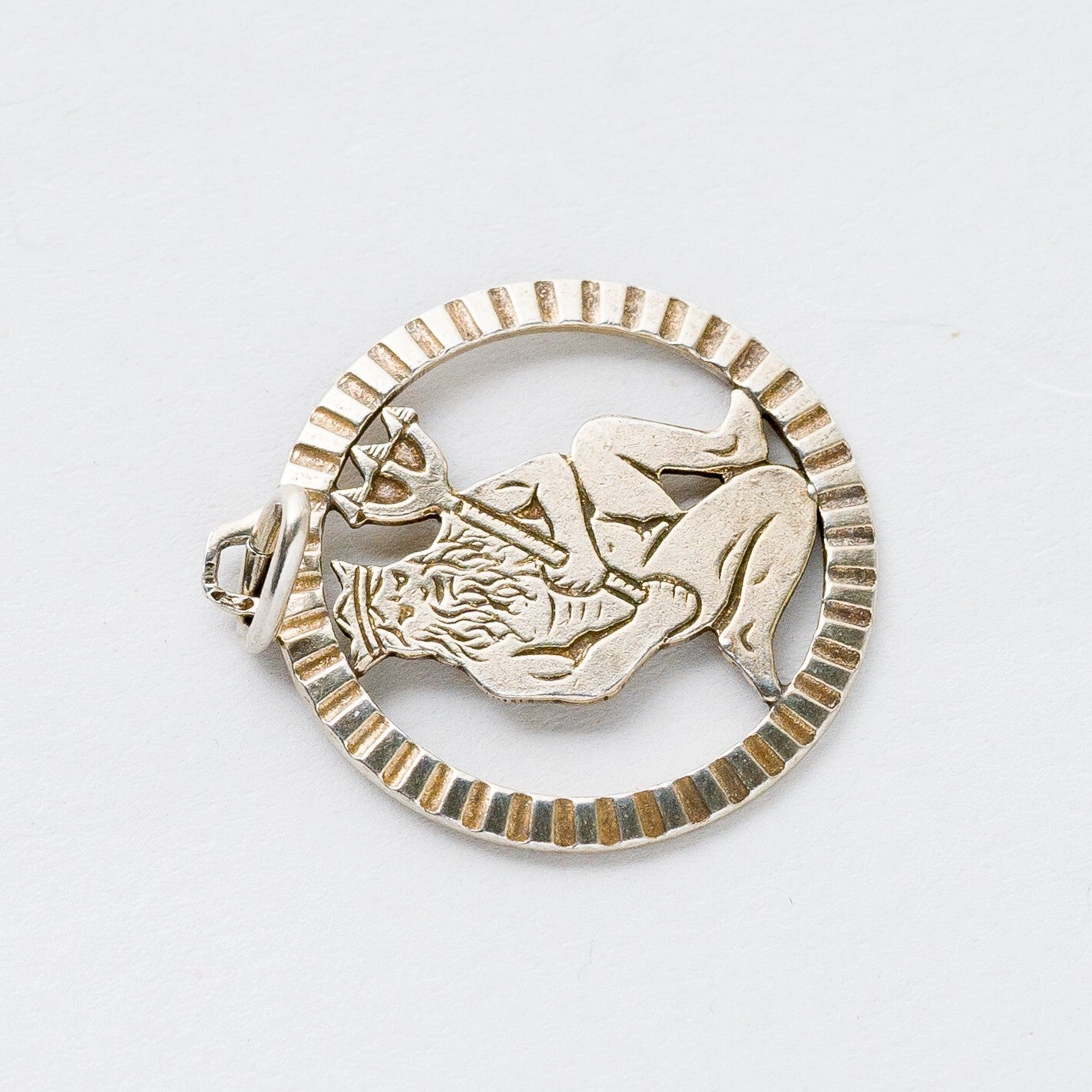Anhänger Silber Sternzeichen Wassermann 2,8 cm 1,97 g2