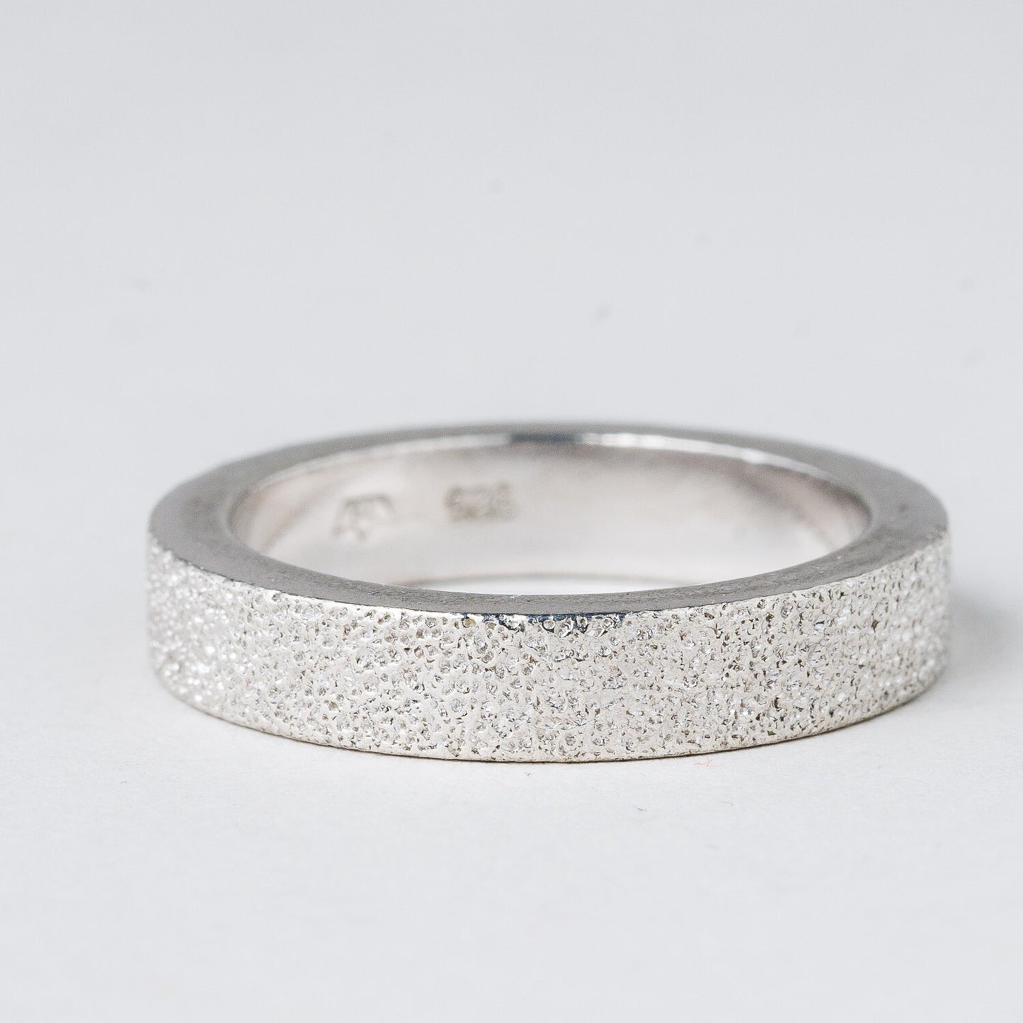 Silber Ring 925 Größe 56 (17,8 mm Ø) 6,48 g2