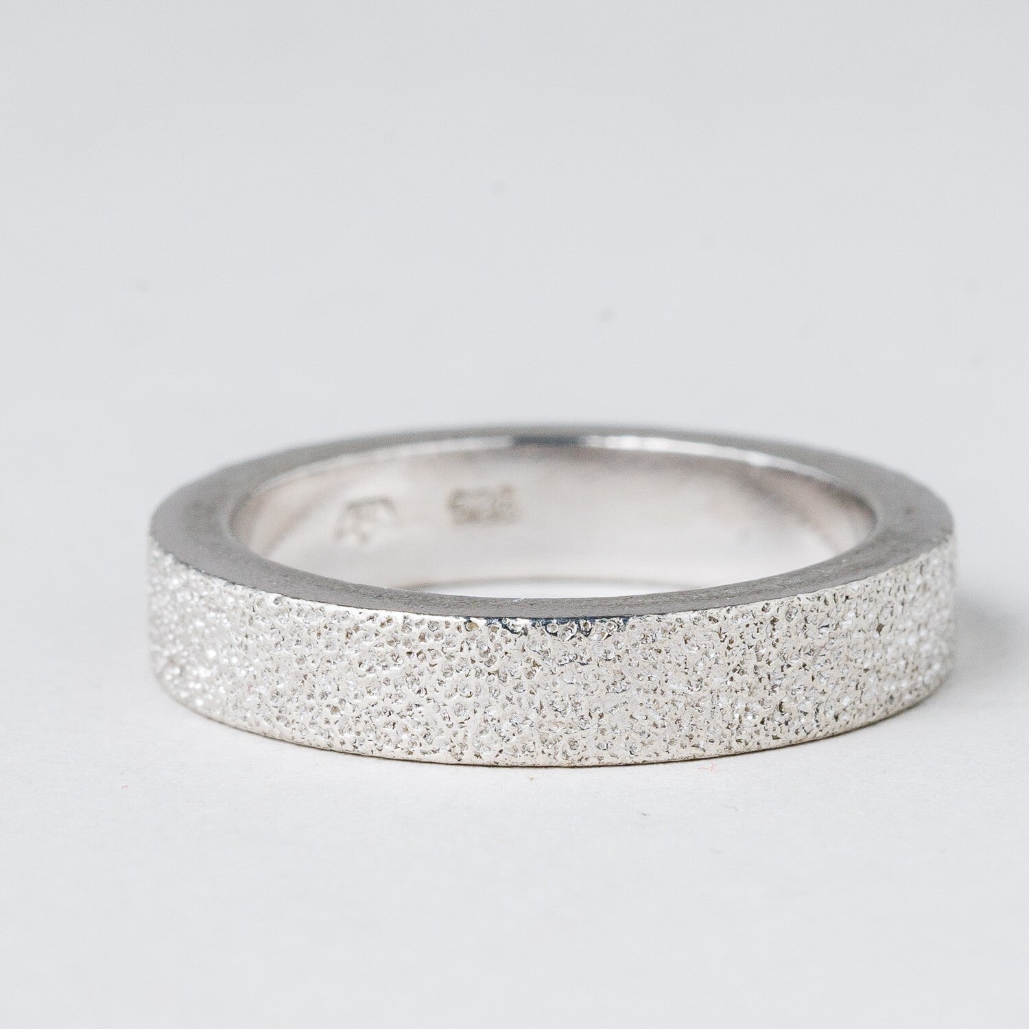 Silber Ring 925 Größe 56 (17,8 mm Ø) 6,48 g2