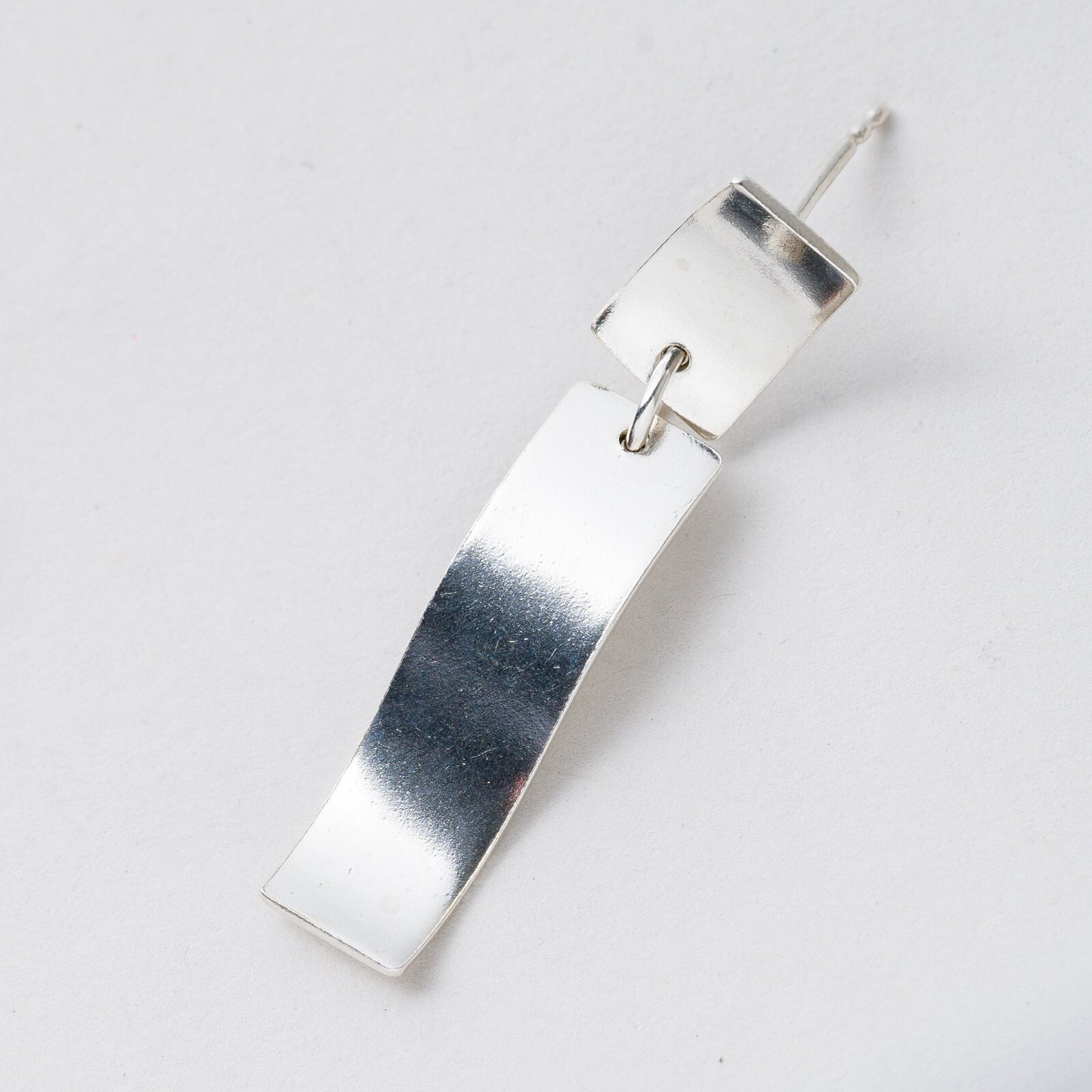 Einzelner Ohrring Hängeohrring 925 Silber 2,84 g0